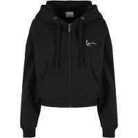 Karl kani Sweatjacka 'Essential' svart / vit