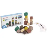 Miniland Eko: Stapelbara Stenar Fsc