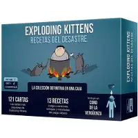 Asmodee Exploding Kittens Recetas Del Desastre Kortspel Spansk Version