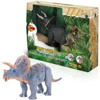 Tachan Gående Triceratops-figur Med Ljus Och Ljud