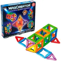 Cra-Z-Art Magcreator Magnetiskt Byggset 31 Bitar