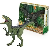 Tachan Ledad Velociraptor-figur Med Ljus Och Ljud
