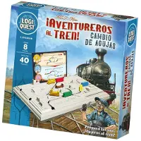 Mixlore Logiquest ¡aventureros Al Tren! Brädspel Spansk Version