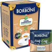 Caffe Borbone | Light Återvinningsbar förpackning - 50 E.S.E. pods