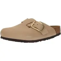 Birkenstock Pantolette 'Boston' beige