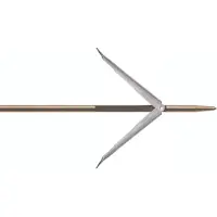 Salvimar Inox 17-4ph Sistema Vuoto 45 Degree Angle 7.5 Mm Dubbel Flopper Pneumatisk Spjutaxel
