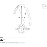 Mavic Aksium Elite Ust Disc Sup Ebm Bakfälg