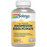 Solaray Magnesium Bisglycinate Minerals Kapslar 120 Enheter