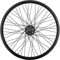 Mvtek 20´´ X 1.90 Bmx Tubeless Pin 14mm Hub On Spheres Nut Bakhjul