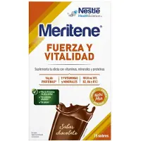 MERITENE Styrka Och Vitalitet 15x30 G Kosttillskott Choklad