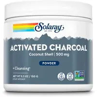 Solaray Aktivt Kol Kokosnöt 150gr