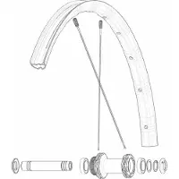 Mavic Front/rear Allroad Sl Road+ Landsvägscykelfälg