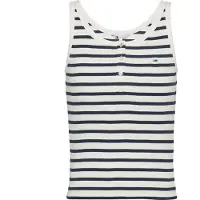 Tommy Hilfiger Button ärmlös T-shirt