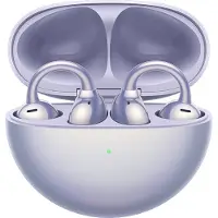 Huawei FreeClip - True wireless-hörlurar med mikrofon - öppet öra - montering över örat - Bluetooth - lila