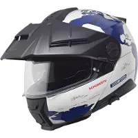 Schuberth E2 Atlas Fällbar Hjälm Blå/Vit/Svart 53 Unisex