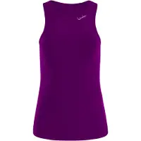 Winshape Sporttopp 'AET134LS' mörklila / vit