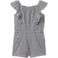 Tom Tailor Striped Overall ärmlös Jumpsuit