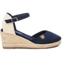 Refresh för kvinnor. 17188208-NAVY Espadriller i läder 171882 marinblå (38), 5 till 8 cm, Före, Spänne, Casual, Marino