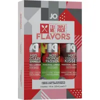 System Jo - System Flavors - smaksatt glidmedelset (3x30 ml)