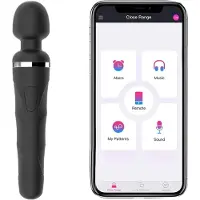 Lovense - Domi 2, Remote-Controlled Wand Vibrator