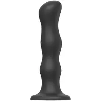 Strap-On-Me Dildo Geisha Balls Black M