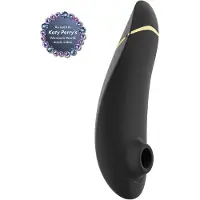 Womanizer Premium 2 - lufttryck vibrator för klitoris - svart