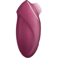 Satisfyer Tap &amp; Climax 1 - vibrator och klitorisstimulator - 2-i-1 - röd