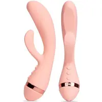Vush Muse - vibrator med klitorisstimulering - uppladdningsbar vattentät - rosa