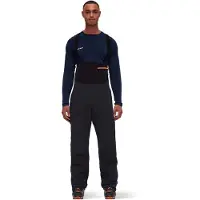 Mammut - Skidbyxor - Haldigrat HS Bib Pants Men Black för UnisexSoftshell - Storlek XS - Svart