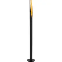Eglo LED golvlampa Barbotto, Svart, Vardagsrum / matsal, Metall, Modern, LED-golvlampa