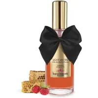 Bijoux indiscrets Light My Fire Strawberry Honey Warming Massage Oil 100ml