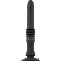 You2Toys Fucking Machine - stötvibrator med sugkopp (svart)