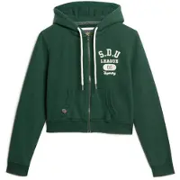 Superdry för kvinnor. W2012164A Athletic Essentials Sweatshirt grön (L), Casual, Bomull