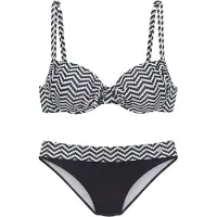 Jette Bikini svart / vit