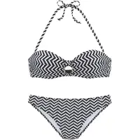 Jette Bikini svart / vit