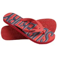 Superdry for man. MF310237A Vegan flip flops red (L), Flat, None, Casual, Beachwear