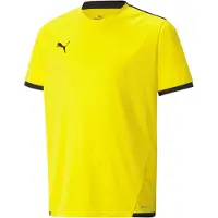 Puma Matchtröja teamLIGA - Gul/Svart Barn, storlek 128 cm