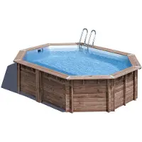 Gre Accessories Bambu 535x335x130 Cm Träpool Liner