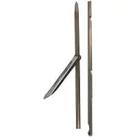 Epsealon Sandvik Tahitian 6´ Single Barb 25 Mm Spjutaxel