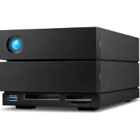 LaCie 2big Dock 32 TB Hårddiskarray Thunderbolt 4, DisplayPort, USB 3.2 Gen 2 Svart STLG32000400