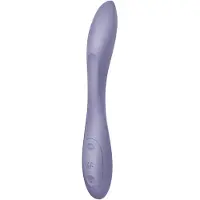 Satisfyer G-Spot Flex 2 - uppladdningsbar, vattentät G-punktsvibrator (lila)