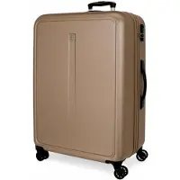 Roll Road unisex. 5069222 Medium Cambodia Rigid Medium Suitcase 68cm Champagne (OSFA), Beige, Casual, ABS / Polycarbonate