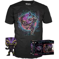 Funko POP! Black Panther Förundran Och T-shirt Och Exklusiv Wakanda Forever-figur