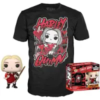 Funko POP! Harley Quinn Dc Comics T-shirt Och Escuadrón Suicida-figur