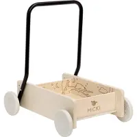Micki Lära Gå Vagn Beige