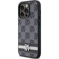 DKNY Dkhcp14lpcptssk Iphone 14 Pro 6.1 Leather Checke Mono Pattern&printed Stripes Telefonfodral