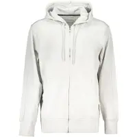 Calvin Klein Zip-up Hoodies i avslappnad stil