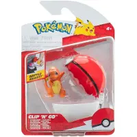 Pokémon - Clip N Go Charmander With Poke Ball
