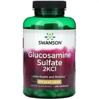 Swanson Health Glukosaminsulfat 2Kci, 500 mg, 250 kapslar