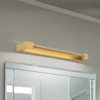 Orion Vägglampa Marylin, Mässing / guld, Badrum, Aluminium / grå / zink, Modern, Vägglampa, sänglampa, sänglampa vägg